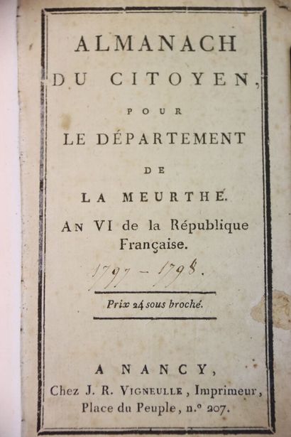 [LOT DE 6 ANNUAIRES] - COLLECTIF. Annuaire...