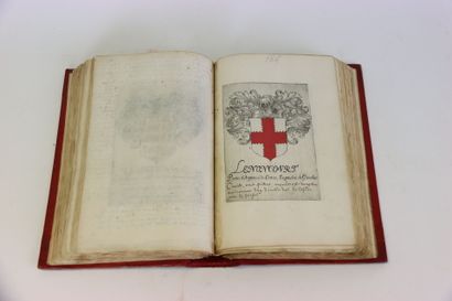 [MANUSCRIT] - CALLOT HÉRAUT D'ARMES DES DUECHEZ...