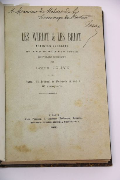 [LOT DE 8 LIVRES SUR L'ART EN LORRAINE] -...