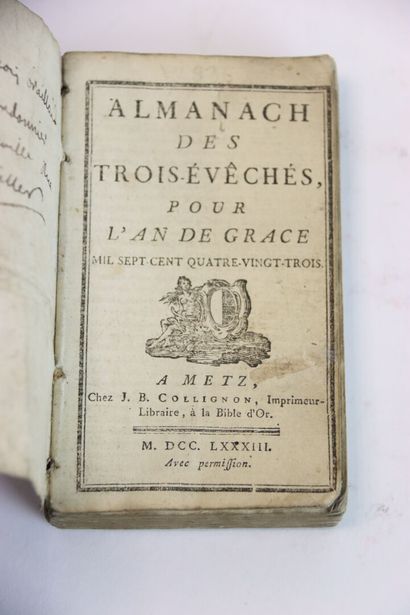 [METZ] - J. F. L. Almanach centenal, pour...