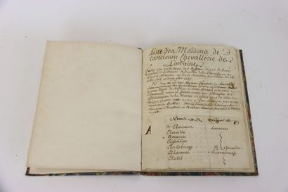 [NOBLESSE LORRAINE] - List of the houses...