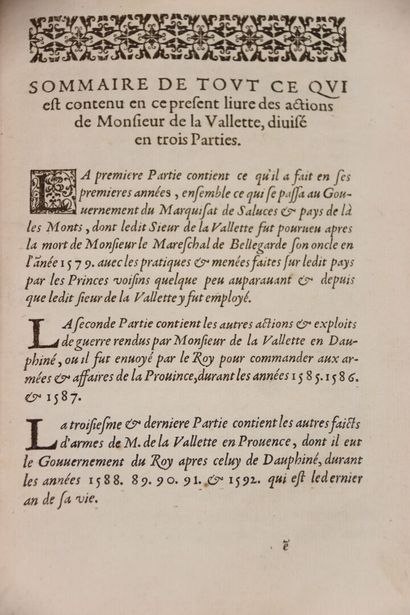 [MAUROY] - Discours de la vie et faits héroïques...