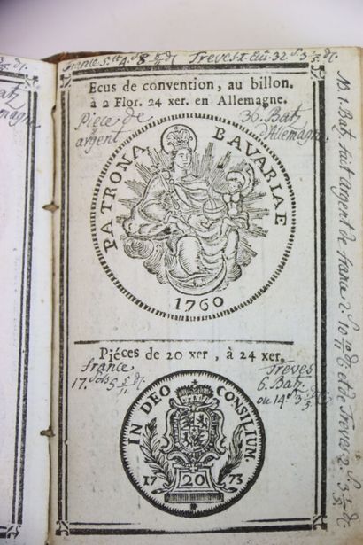 [LUXEMBOURG] - Almanach de poche pour l'année...