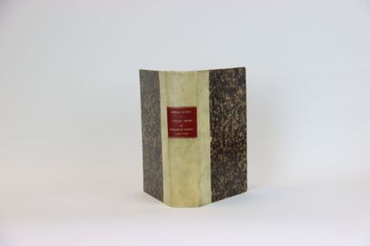 MATHIEU (Charles-Léopold) - L'ancien régime...