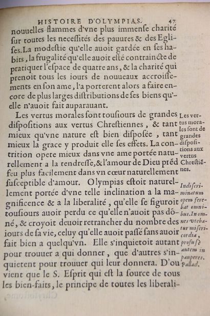 MEURISSE (R.P.) - Histoire d'Olympias Diaconesse...