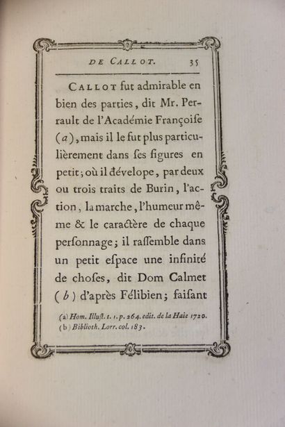 [MARETZ (M. des)] - Éloge historique de Callot,...