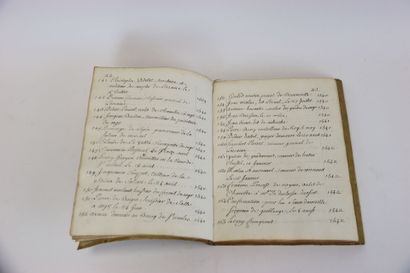 [MANUSCRIT] - Nobiliaire de Lorraine et Barrois....