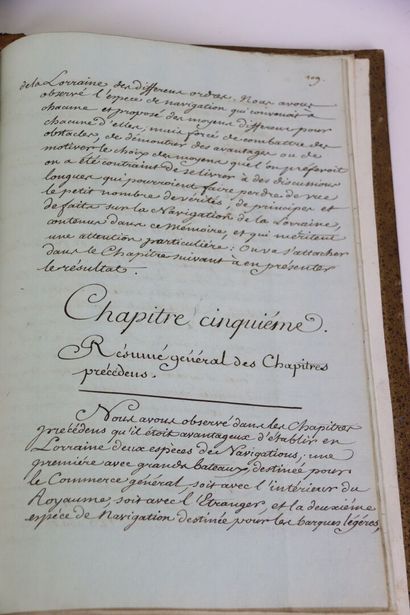 [MANUSCRIT] - [MOSELLE] - Mémoires sur les...