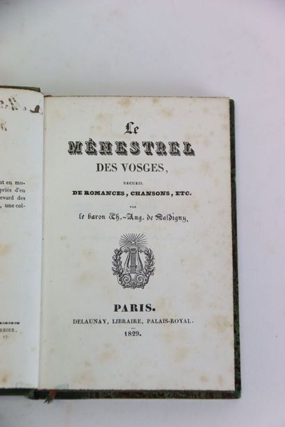 MALDIGNY (Charles-Auguste) - Le ménestrel...