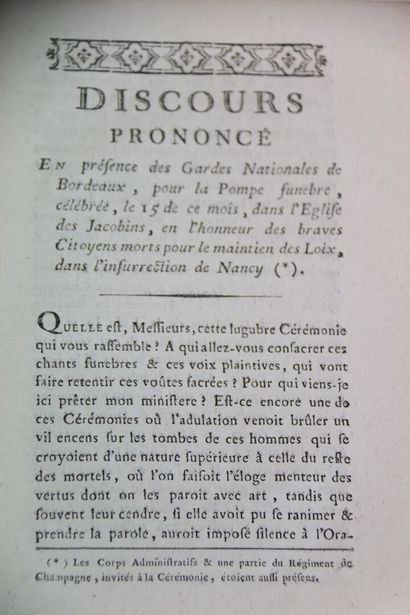 LOUVAIN-PESCHELOCHE - Affaire de Nancy. Lettre...