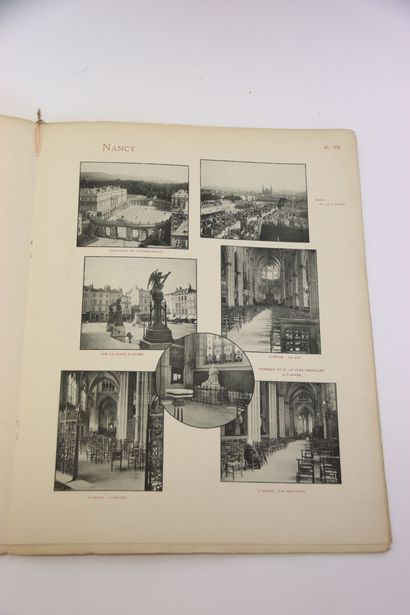 [LOT DE 8 LIVRES SUR L'ART EN LORRAINE] -...