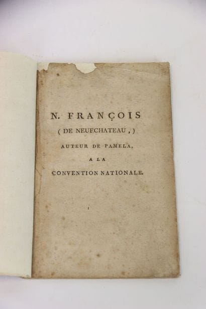 NEUFCHÂTEAU (François de) - Juges de paix...