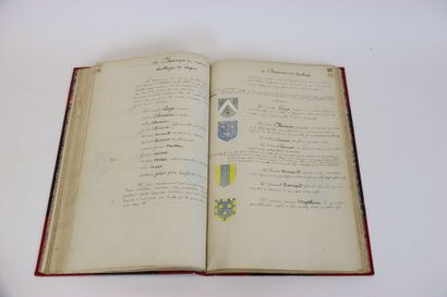[MANUSCRIT] - RICHIER DIT CLERMONT (Copie...