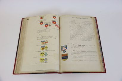 [MANUSCRIT] - RICHIER DIT CLERMONT (Copie...