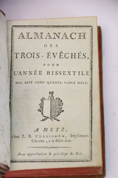 [METZ] - J. F. L. Almanach centenal, pour...