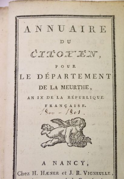 [LOT DE 6 ANNUAIRES] - COLLECTIF. Annuaire...