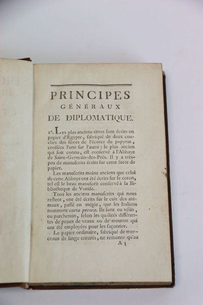 MONTIGNOT (M.) - Dictionnaire diplomatique,...
