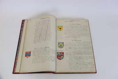 [MANUSCRIT] - RICHIER DIT CLERMONT (Copie...