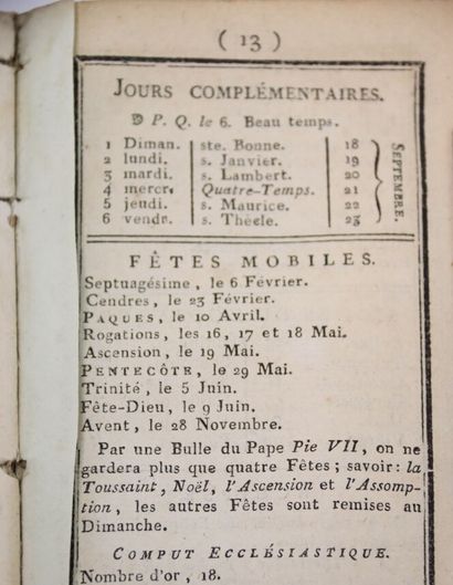 [LOT DE 6 ANNUAIRES] - COLLECTIF. Annuaire...