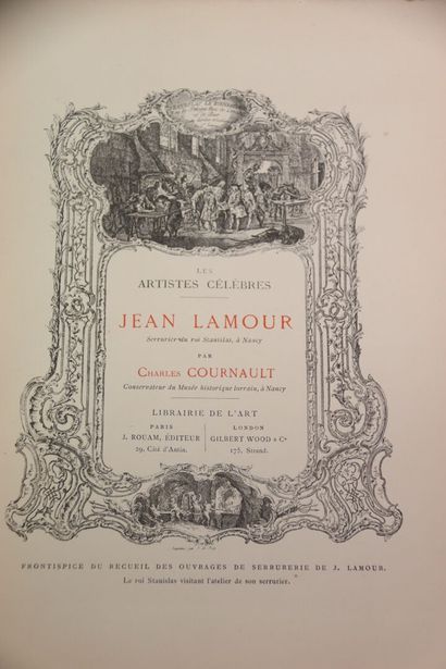 [LOT DE 8 LIVRES SUR L'ART EN LORRAINE] -...