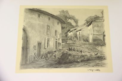 [LOT DE 8 LIVRES SUR L'ART EN LORRAINE] -...