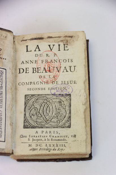 [NYEL (Louis)] - La vie du R. P. Anne François...