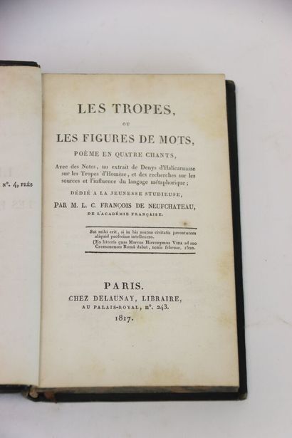 NEUFCHATEAU (François de) - Les tropes ou...