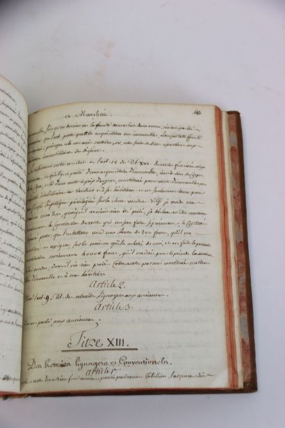 MAHUET (Premier président de la cour souveraine...