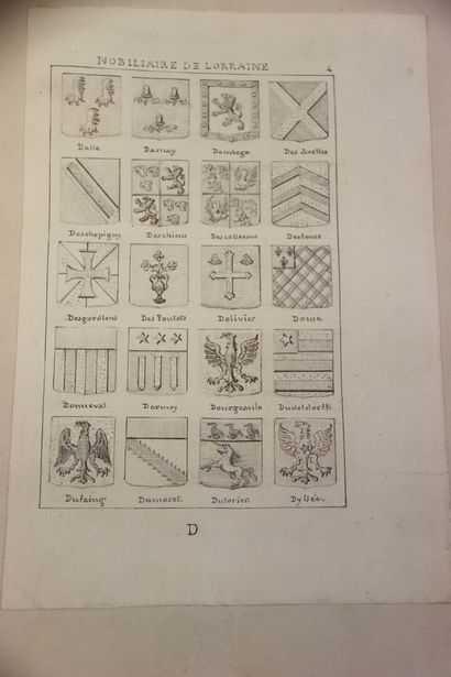 [MANUSCRIT] - CAYON (Jean) - Nobiliaire général...