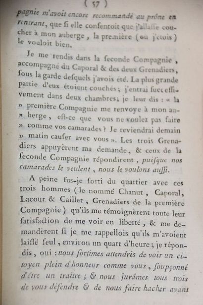 LOUVAIN-PESCHELOCHE - Affaire de Nancy. Lettre...