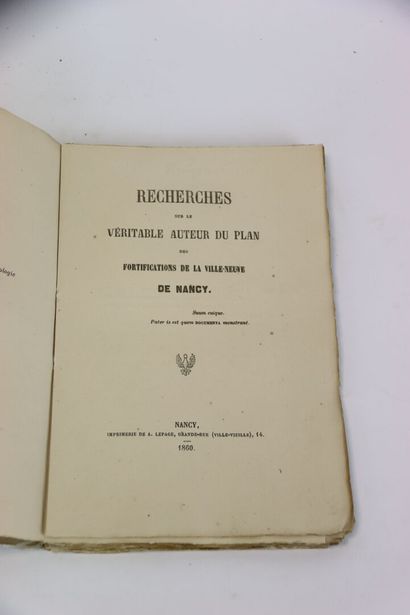 [MOUGENOT (Léon)] - Recherches sur le véritable...