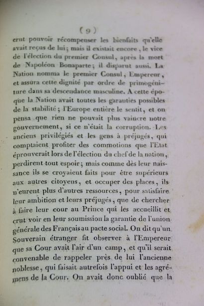 NOËL. Lettre à messieurs les membres des...