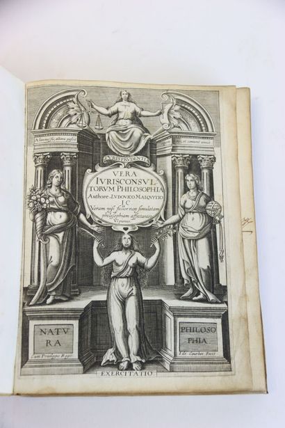 MALCUIT (Louis) - Vera jurisconsultorum philosophia....