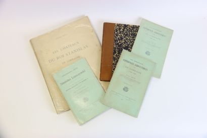 [LOT DE CINQ LIVRES SUR STANISLAS] - BOYÉ...