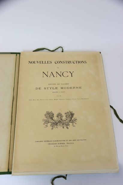 [NANCY] - New buildings in Nancy. Recueil...