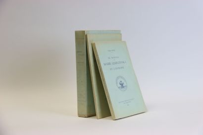 [LOT DE TROIS LIVRES SUR STANISLAS] - BOYÉ...