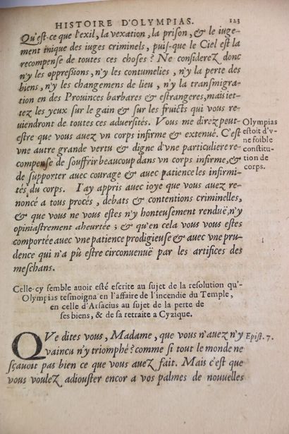 MEURISSE (R.P.) - Histoire d'Olympias Diaconesse...