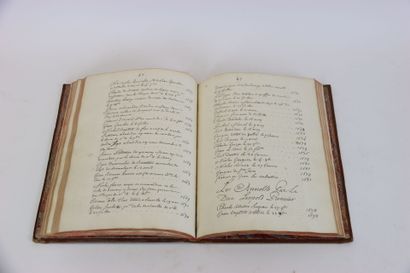 [MANUSCRIT] - BRETON (Conseiller au Bailliage)...