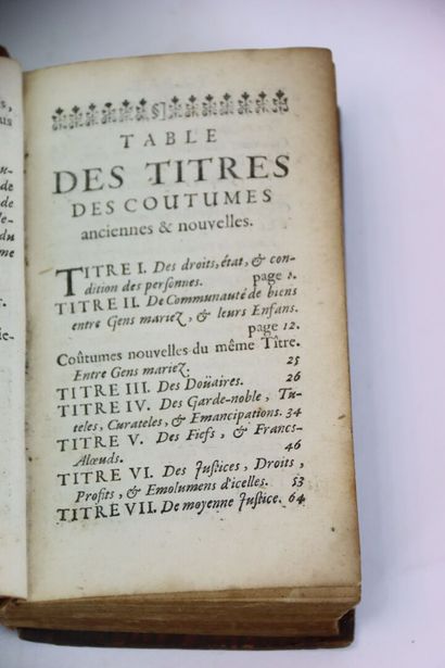 [NANCY] - Coutumes générales anciennes et...