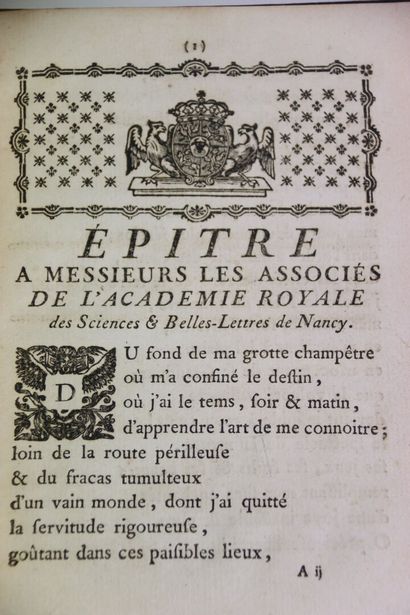MOLET (Curé de Millery) - Apothéose (De Stanislas)...