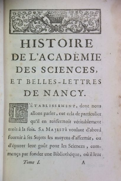 [NANCY] - Mémoires de la Société Royale des...
