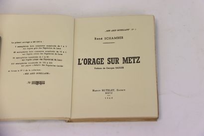 [NOS AMIS MOSELLANS] - BARBÉ SCHAMBER -MUTELET...