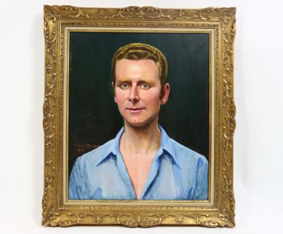 MALLET Pierre-Dié (1895-1976). Portrait de...