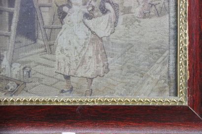 École du XIXème (d'après). Le peintre d'enseigne....
