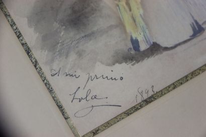 Daniel VIERGE (1851-1904). Réunion de trois...