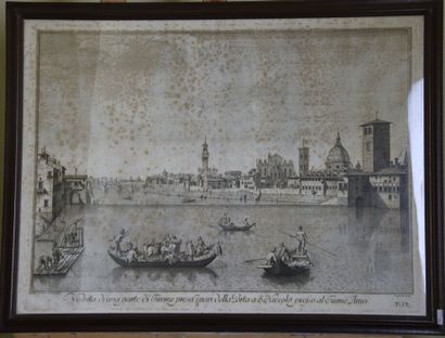 Celestino CELESTINI (1882-1961), Ponte Vecchio...