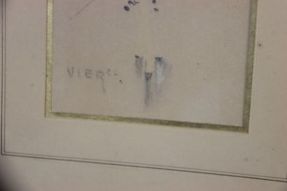 Daniel VIERGE (1851-1904). Réunion de trois...