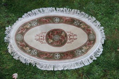 Tapis. Chine Tien Sin vers 1980. 
Velours...