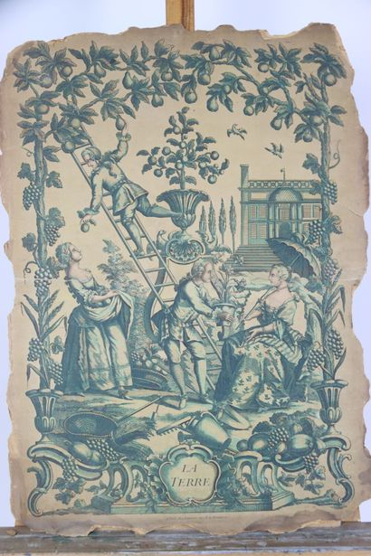 Réunion de gravures diverses.