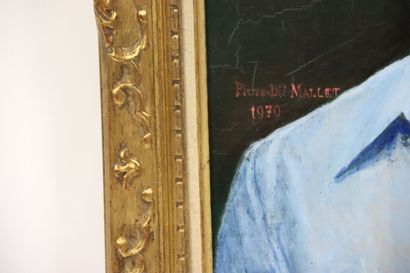 MALLET Pierre-Dié (1895-1976). Portrait de...